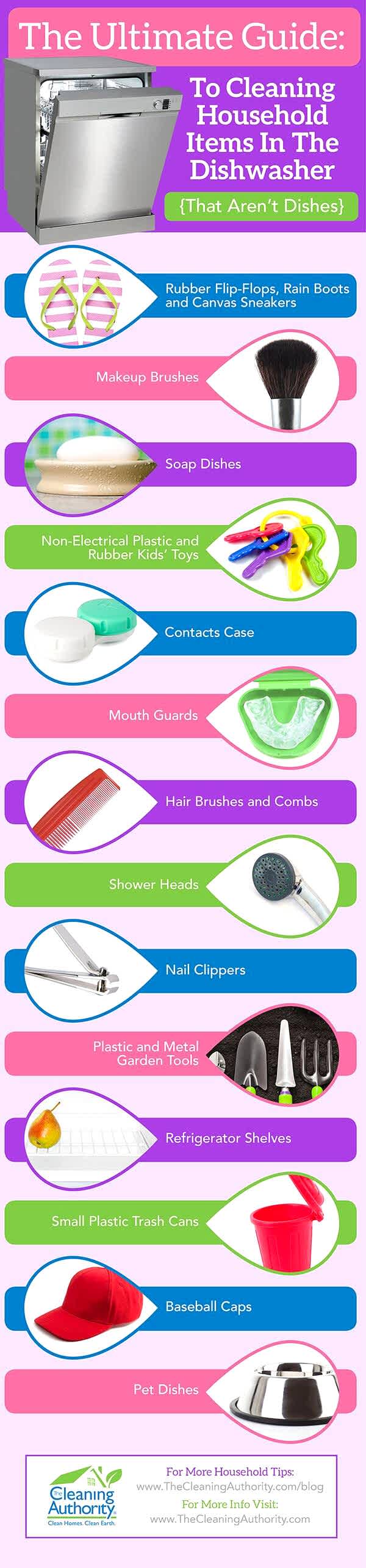 guide to cleaning household items