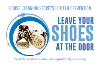 Flu Prevention: Leave Your Shoes At The Door