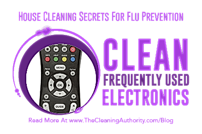 Flu Prevention: Clean Electronics